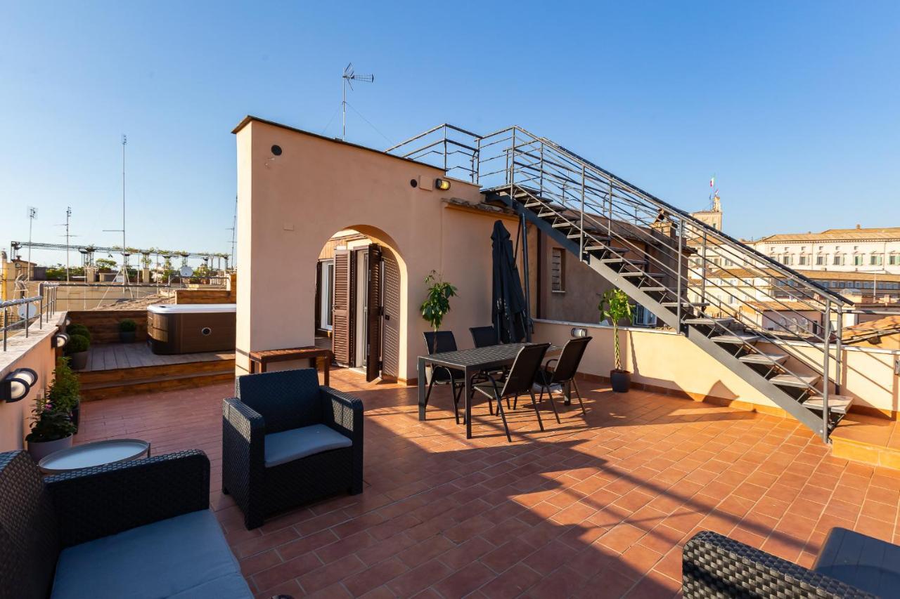 Vivilo Roma Trevi - Luxury Experience - Private Jacuzzi On Terrace - Insane View Hotel Kültér fotó